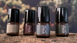 Earth Mother Discovery Set / 4 blends of 2ml organic essential oil roll-on perfume
